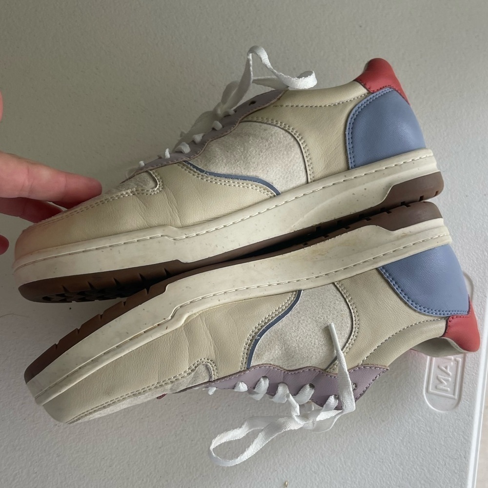 Madewell court multi color lace up sneakers - Picture 6 of 10
